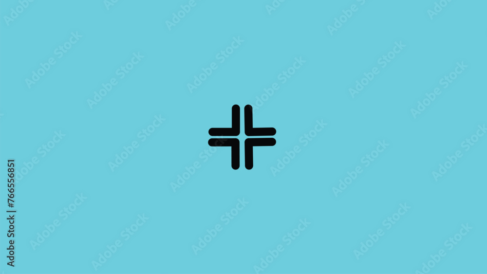 Fototapeta premium Sketch Bold Line Vector Icon,icon exit full screen