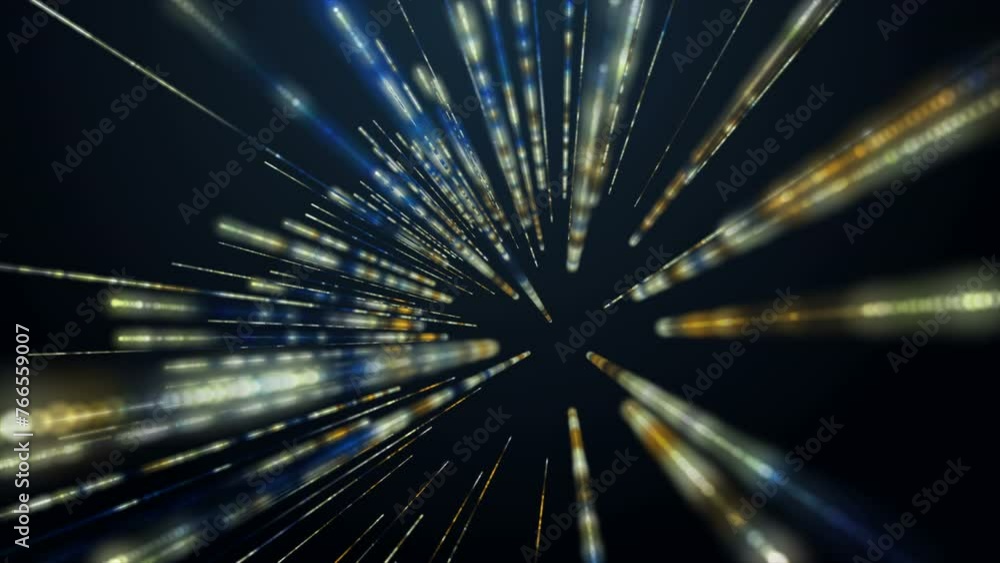 Futuristic video animation with glowing stripe objects in slow motion, 4096x2304 loop 4K Futuristic video animation with glowing stripe objects in slow motion, 4096x2304 loop 4K