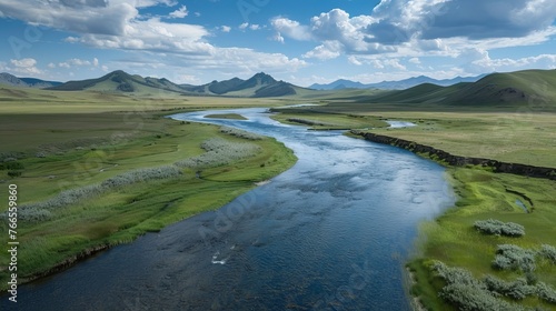 The Zavkhan River is a river that flows through the Govi-Altai region in Mongolia.