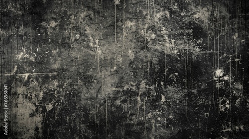 A grainy  gritty texture background with a distressed look in shades of black and white.