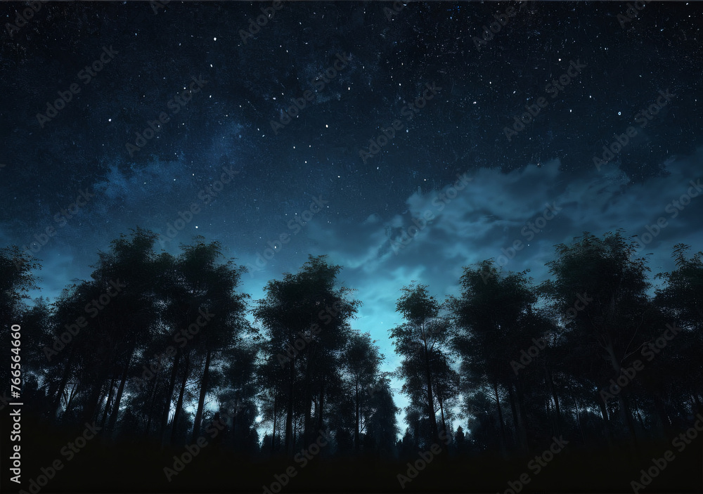 sky with stars