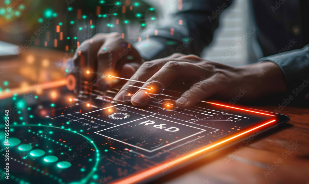 Professional Engaging in Research and Development Planning with Interactive Virtual Interface for Innovation Strategy Professional Engaging in Research and Development Planning with Interactive Virtual Interface for Innovation Strategy