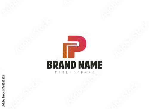Free Download Abstract modern PR  latter logo design. - GFXLoad