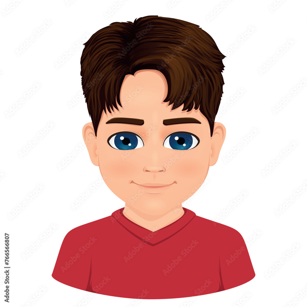 little charismatic boy with brown hair little charismatic boy with brown hair