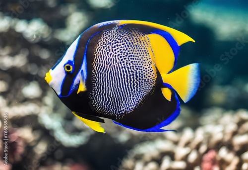 A view of an Angel Fish