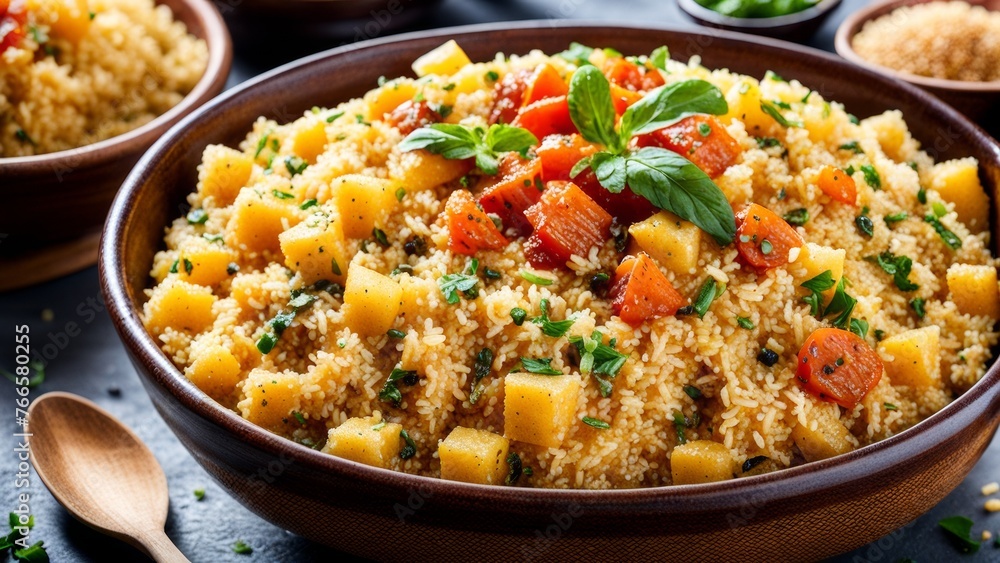 Algerian couscous Algerian couscous