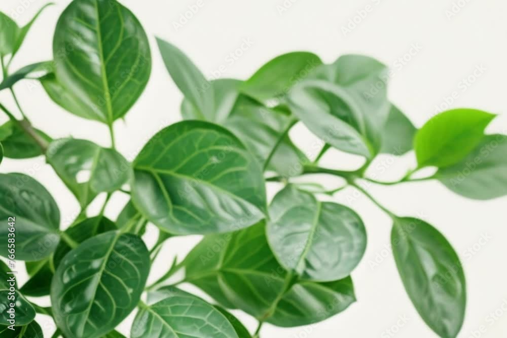 green leaves background on white green leaves background on white