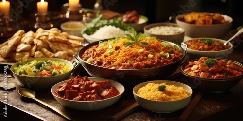 Ramzan Buffet  A Diverse Spread of Delicious Foods  Perfect for Sharing and Enjoying During the Festive Season.64d810d0-8450-47f3-b8ea-d27f7192d70e