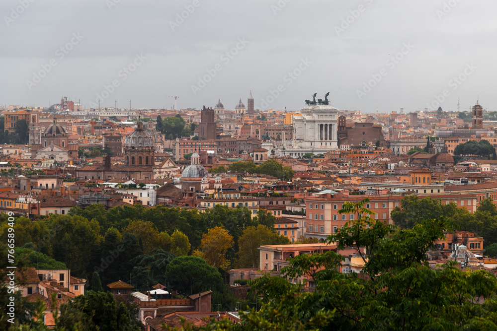 Roma -views from Janiculum Hill