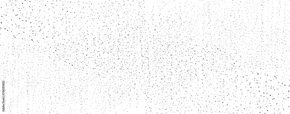 Snow, stars, twinkling lights, rain drops on black background. Abstract vector noise. Small particles of debris and dust. Distressed uneven grunge texture overlay. - obrazy, fototapety, plakaty 