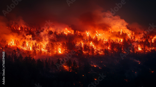 Intensifying Forest Fires: A Durability Challenge for Nature