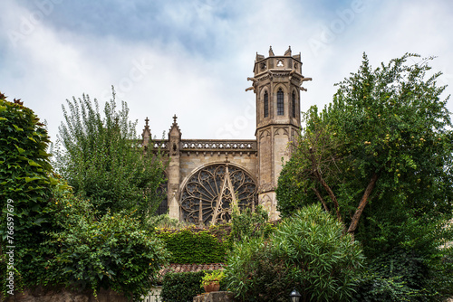 Basilica of Saint Nazaire in Carcassonne, France
