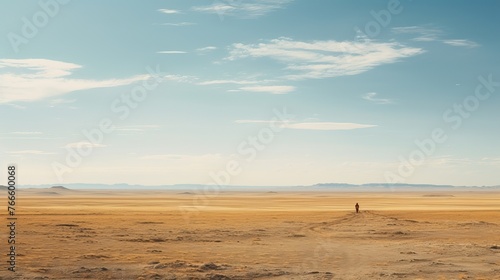 Vast and Desolate Gobi Desert
