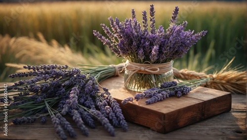 lavender flowers in region