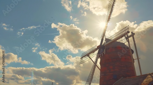 Cley Windmill in the Sun
 photo