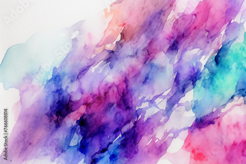Colorful and Abstract Watercolor Background