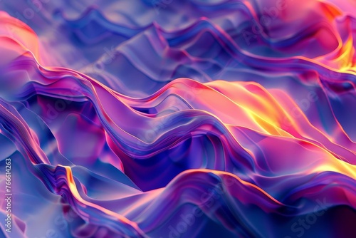 Abstract Perlin Noise Background, Computational Generative Art, Organic Flowing Patterns, Futuristic Digital Wallpaper