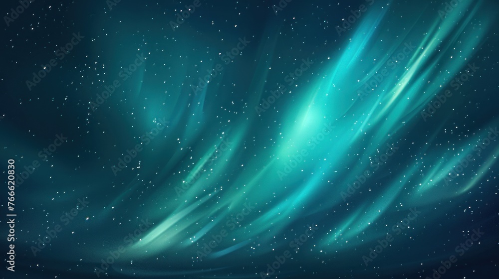 Abstract illustration aurora borealis lights texture background. AI generated image