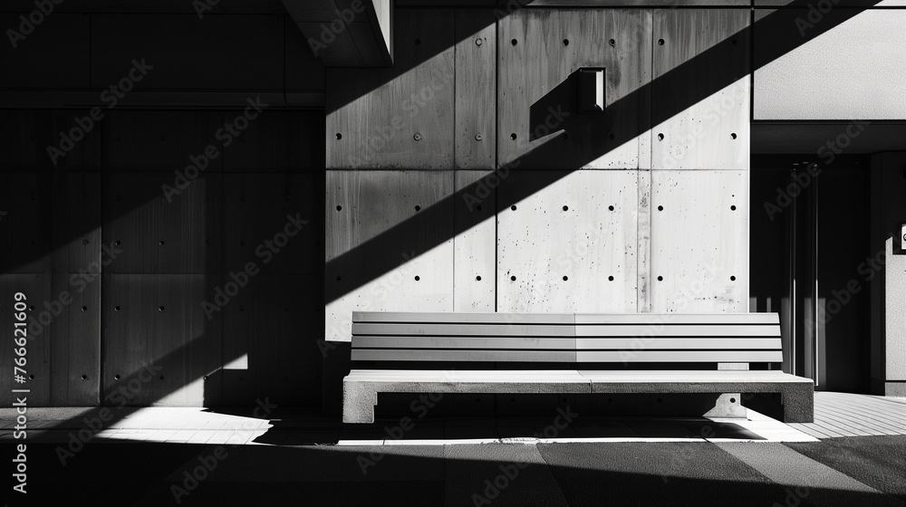 Fototapeta premium black and white architecture
