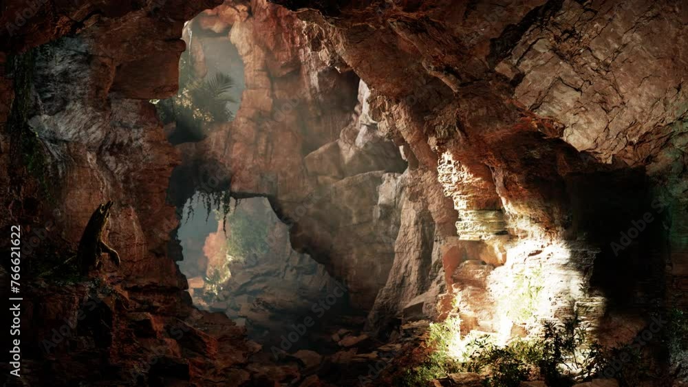 A tunnel with a mysterious light at the end A tunnel with a mysterious light at the end