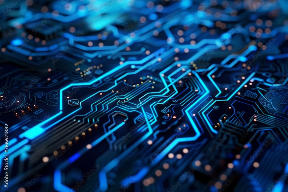 Intricate futuristic circuitry design: a detailed illustration of intricate circuitry, illustrating the sophistication of futuristic tech design. Intricate futuristic circuitry design: a detailed illustration of intricate circuitry, illustrating the sophistication of futuristic tech design.