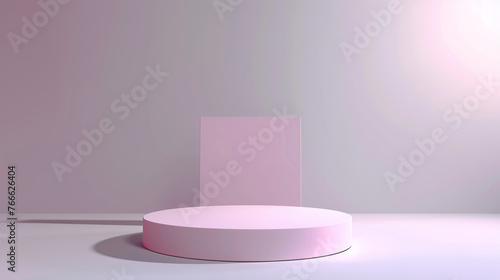 A fun and playful pink stage for your company event