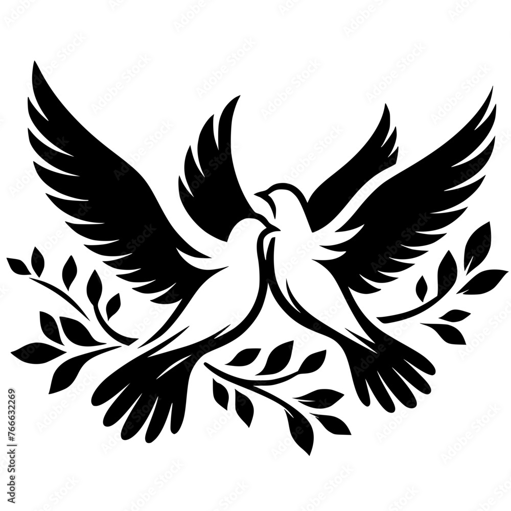Fototapeta premium dove of peace