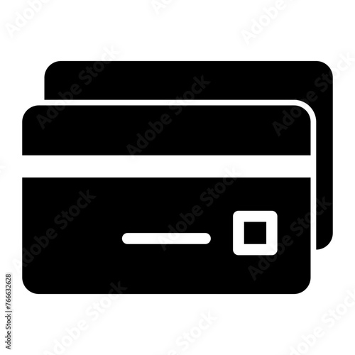 This is the Credit Card icon from the Finance icon collection with an solid style