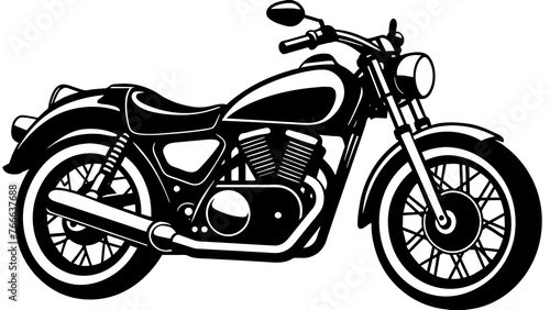 Rev Up Your Designs with High-Quality Motorcycle Vector Graphics