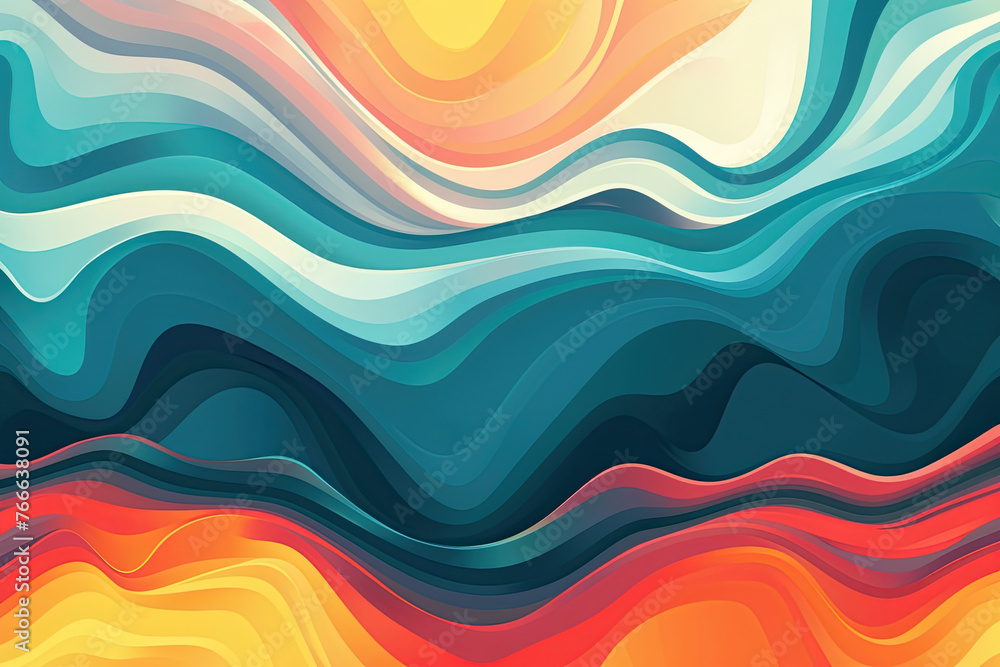 Wavy Background. Dynamic Effect. Abstract design Wavy Background. Dynamic Effect. Abstract design