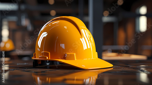 Construction site safety helmet