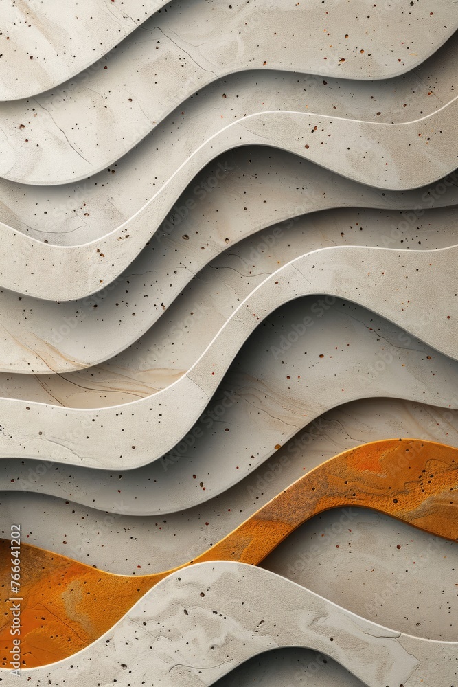 Abstract brown concrete stone pattern