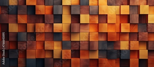 A detailed view of a wooden surface displaying a variety of colors and textures