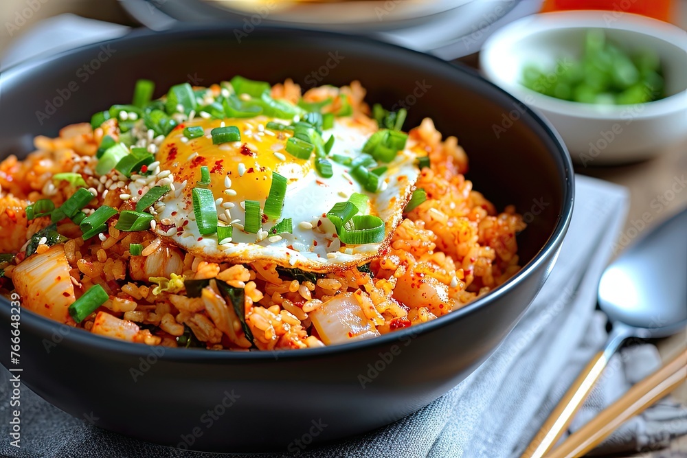 Spicy kimchi fried rice, a Korean comfort dish, Korean comfort dish featuring spicy kimchi fried rice. Spicy kimchi fried rice, a Korean comfort dish, Korean comfort dish featuring spicy kimchi fried rice.