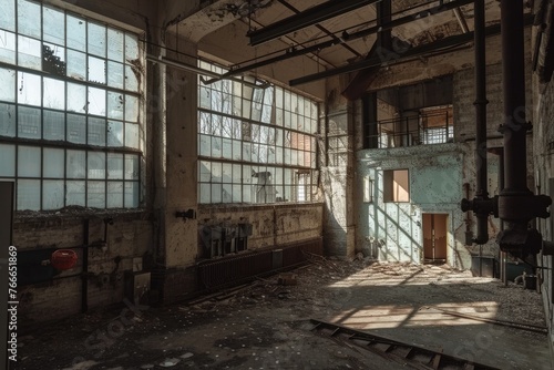 Urban exploration  revealing the hidden stories of an abandoned factory
