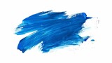 blue paint brush strokes in watercolor