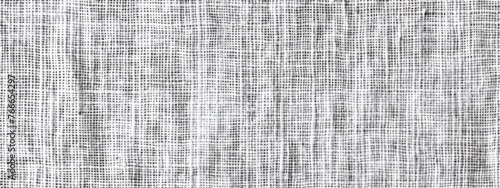 Natural cotton linen textile texture background banner. white linen. cloth fabric grayscale, banner wallpaper pattern. 