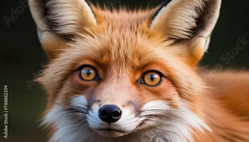 A Fox With Its Eyes Shining With Intelligence © cansuhun
