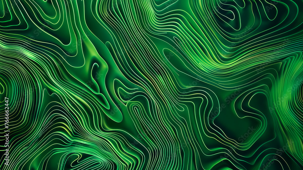Abstract Green Wave and Lines as a Background Wallpaper Element with Space for Copy and Text Abstract Green Wave and Lines as a Background Wallpaper Element with Space for Copy and Text