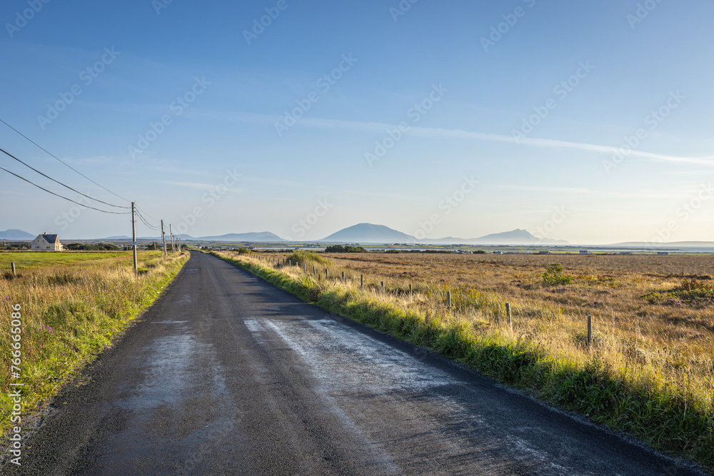 Bangor Erris, Ireland - September 4 2023 Bangor Erris, Ireland - September 4 2023