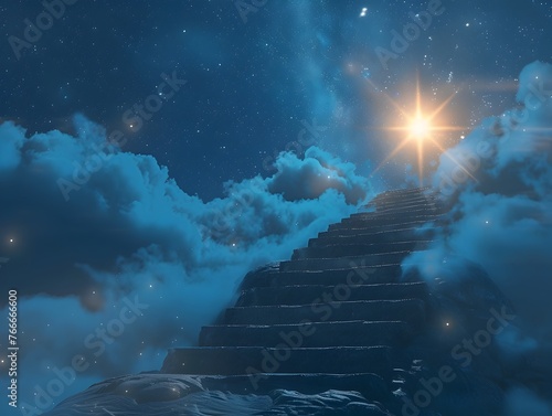 Stairway to the Shining Star A Journey of and Reaching for the Heavens
