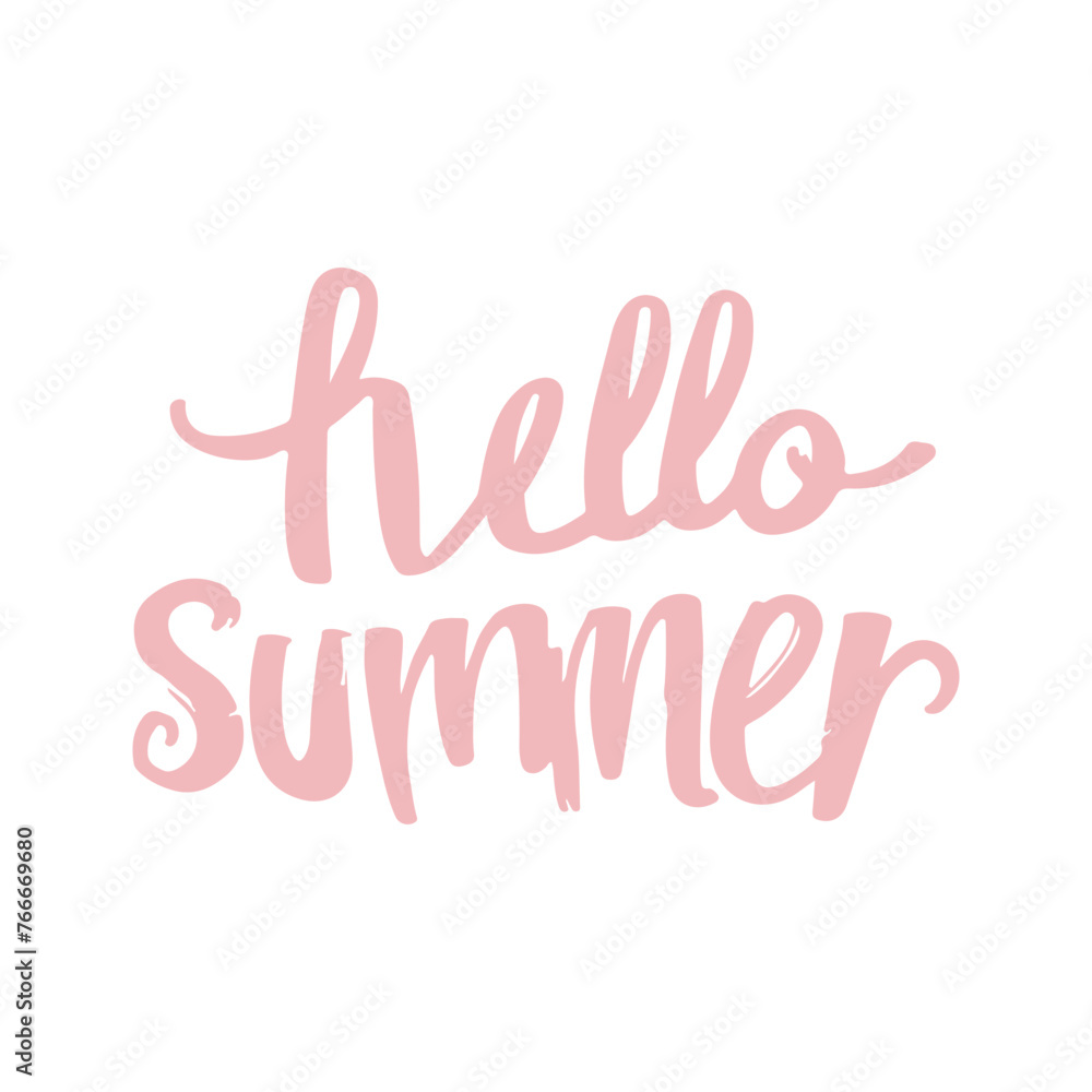 Hello summer hand drawn vector text . Modern lettering banner poster template background, Sale, offer, AD, wallpaper, flyers, invitation, posters, brochure, voucher discount. handwritten typography. Hello summer hand drawn vector text . Modern lettering banner poster template background, Sale, offer, AD, wallpaper, flyers, invitation, posters, brochure, voucher discount. handwritten typography.