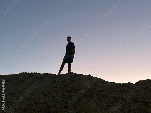silhouette of a person
