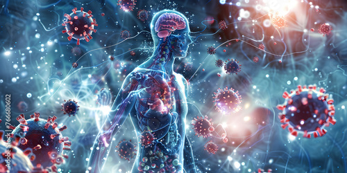 Understanding the Interwoven Immune System Components ,Navigating the Intricate Defense System of the Body ,Unraveling the Intricacies of the Immune System photo