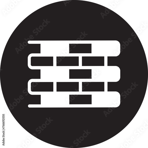 brickwork glyph icon