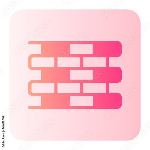 brickwork gradient icon