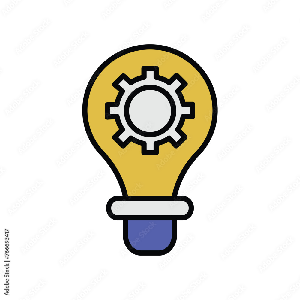 symbolizing solution icon with white background vector stock illustration symbolizing solution icon with white background vector stock illustration