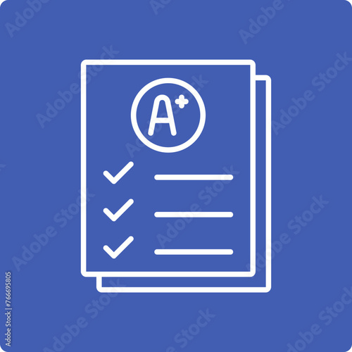 Report Card Icon