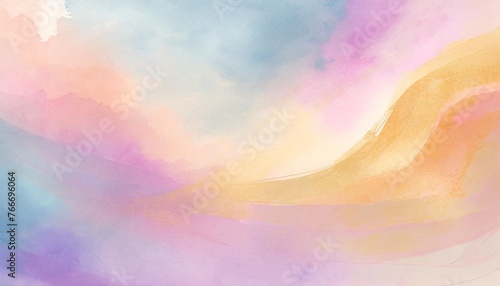 abstract watercolor wallpaper background with blue pink orange and purple colors