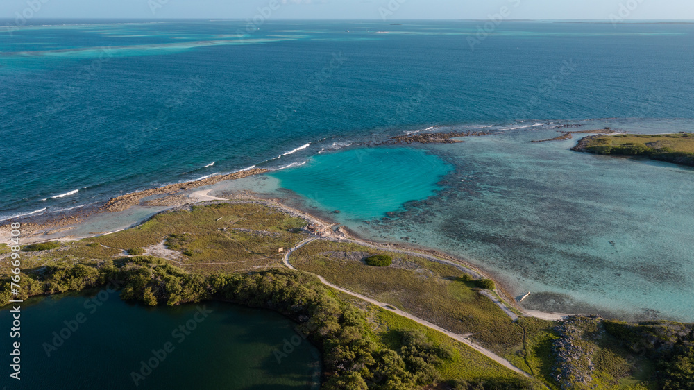 Beautiful virgin islands with crystal clear waters in the Caribbean Sea drone shots. Los Roques Venezuela, Cayo Francisqui Beautiful virgin islands with crystal clear waters in the Caribbean Sea drone shots. Los Roques Venezuela, Cayo Francisqui